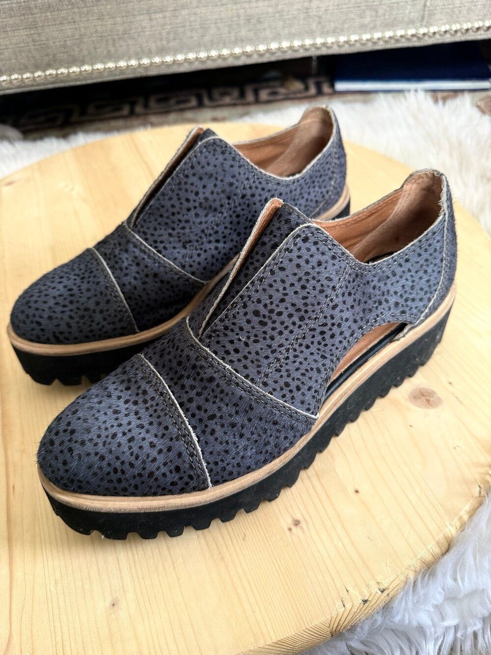 All Black Cowman cutout loafers EU 41